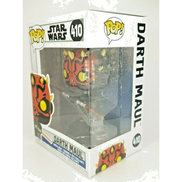 Funko 410 DARTH MAUL Bobble Head Star Wars New Unopened - Picture 6 of 8